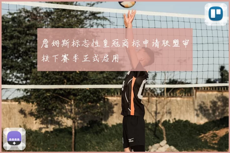 詹姆斯标志性皇冠商标申请联盟审核下赛季正式启用